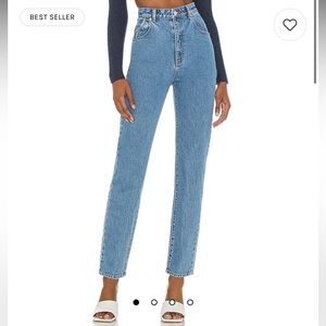 Rollas High Rise Slim Dusters Jeans Size 24